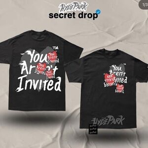 You Aren’t Invited t-shirt